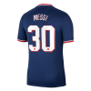 UCL Men's Authentic Messi #30 PSG Home Soccer Jersey Shirt 2021/22 Jordan