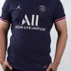 UCL Men's Authentic Messi #30 PSG Home Soccer Jersey Shirt 2021/22 Jordan