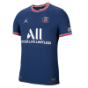 Men's Authentic Messi #30 Ballon d'Or Special Gold Font PSG Home Soccer Jersey Shirt 2021/22 Jordan