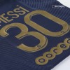 Men's Authentic Messi #30 Ballon d'Or Special Gold Font PSG Home Soccer Jersey Shirt 2021/22 Jordan