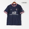 Men's Authentic Messi #30 Ballon d'Or Special Gold Font PSG Home Soccer Jersey Shirt 2021/22 Jordan