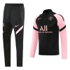 Men's PSG Zipper Tracksuit Sweat Shirt Kit (Top+Trousers) 2021/22 Nike