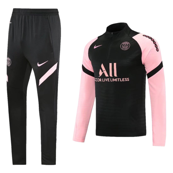 Men's PSG Zipper Tracksuit Sweat Shirt Kit (Top+Trousers) 2021/22 Nike
