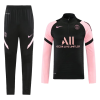 Men's PSG Zipper Tracksuit Sweat Shirt Kit (Top+Trousers) 2021/22 Nike