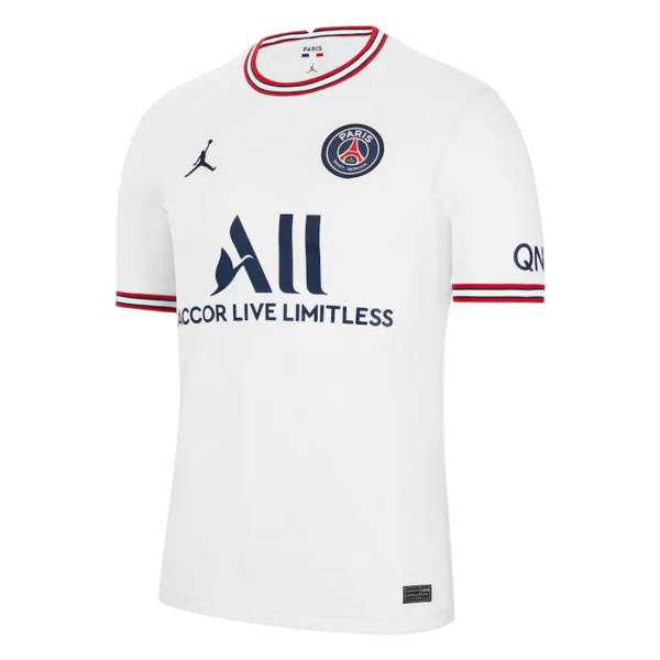 Men's Replica PSG Fourth Away Soccer Jersey Shirt 2021/22 Jordan
