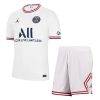 Men's Replica PSG Fourth Away Soccer Jersey Kit (Jersey+Shorts) 2021/22 Jordan