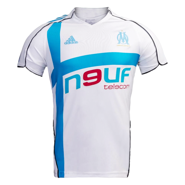 Men's Retro 2005/06 Marseille Home Soccer Jersey Shirt Adidas