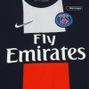 Men's Retro 2013/14 PSG Home Soccer Jersey Shirt Nike