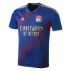 Men's Replica Olympique Lyonnais Fourth Away Soccer Jersey Shirt 2022/23 Adidas