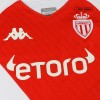 Men's Replica AS Monaco FC Home Soccer Jersey Shirt 2022/23 Kappa