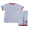 Kids AS Monaco FC Home Soccer Jersey Kit (Jersey+Shorts) 2022/23 Kappa