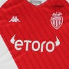 Kids AS Monaco FC Home Soccer Jersey Kit (Jersey+Shorts) 2022/23 Kappa