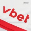 Kids AS Monaco FC Home Soccer Jersey Kit (Jersey+Shorts) 2022/23 Kappa