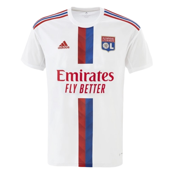 Men's Replica Olympique Lyonnais Home Soccer Jersey Shirt 2022/23 Adidas