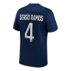 Men's Replica SERGIO RAMOS #4 PSG Home Soccer Jersey Shirt 2022/23 Nike