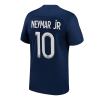 Men's Replica NEYMAR JR #10 PSG Home Soccer Jersey Shirt 2022/23 Nike