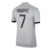 Men's Replica MBAPPÉ #7 PSG Away Soccer Jersey Shirt 2022/23 Jordan