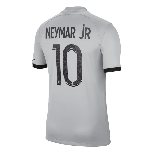 Men's Replica NEYMAR JR #10 PSG Away Soccer Jersey Shirt 2022/23 Jordan