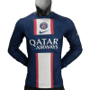 Men's Authentic PSG Home Soccer Long Sleeves Jersey Shirt 2022/23 Nike