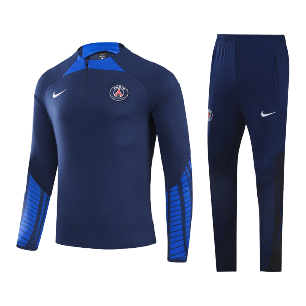 Kids PSG Zipper
Tracksuit Sweat Shirt Kit(Top+Pants) 2022/23 Nike