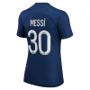 Women's Replica MESSI #30 PSG Home Soccer Jersey Shirt 2022/23 Nike