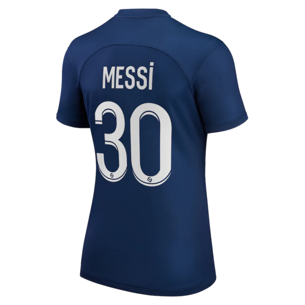 Women's Replica MESSI #30 PSG Home Soccer Jersey Shirt 2022/23 Nike