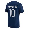 Men's Authentic NEYMAR JR #10 PSG Home Soccer Jersey Shirt 2022/23 Nike