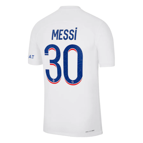 Men's Authentic MESSI #30 PSG Third Away Soccer Jersey Shirt 2022/23 Nike