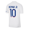 Men's Authentic NEYMAR JR #10 PSG Third Away Soccer Jersey Shirt 2022/23 Nike