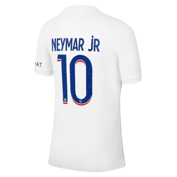 Men's Replica NEYMAR JR #10 PSG Third Away Soccer Jersey Shirt 2022/23 Nike