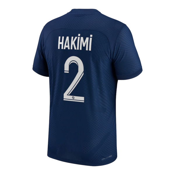 Men's Replica HAKIMI #2 PSG Home Soccer Jersey Shirt 2022/23 Nike
