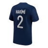Men's Replica HAKIMI #2 PSG Home Soccer Jersey Shirt 2022/23 Nike