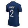 Women's Replica HAKIMI #2 PSG Home Soccer Jersey Shirt 2022/23 Nike