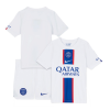 Kids PSG Third Away Soccer Jersey Kit (Jersey+Shorts) 2022/23 Nike