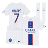 Kids MBAPPÉ #7 PSG Third Away Soccer Jersey Kit (Jersey+Shorts+Socks) 2022/23 Nike