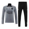 Men's PSG Zipper Tracksuit Sweat Shirt Kit (Top+Trousers) 2022/23 Jordan