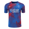Men's Replica PSG Pre-Match Pre-Match Soccer Jersey Kit (Jersey+Shorts) 2022 Nike