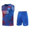 Men's PSG Soccer Sleeveless Training Kit (Top+Shorts) 2022/23 Nike