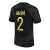 Men's Replica HAKIMI #2 PSG Fourth Away Soccer Jersey Shirt 2022/23 Jordan