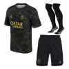 Men's Replica PSG Fourth Away Soccer Jersey Whole Kit (Jersey+Shorts+Socks) 2022/23 Jordan