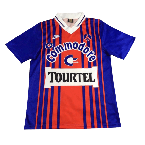 Men's Retro 1993/94 PSG Home Soccer Jersey Shirt Nike