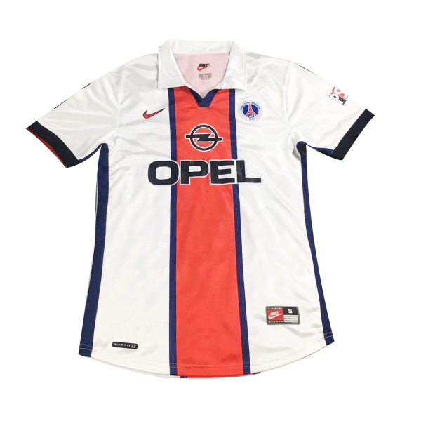 Men's Retro 1998/99 PSG Away Soccer Jersey Shirt Nike
