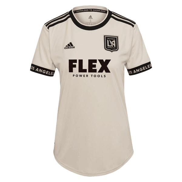 Women's Replica Los Angeles FC Away Soccer Jersey Shirt 2021 Adidas