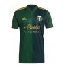 Men's Authentic Seattle Sounders Home Soccer Jersey Shirt 2021 Adidas