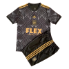 Kids Los Angeles FC Home Soccer Jersey Kit (Jersey+Shorts) 2022 Adidas