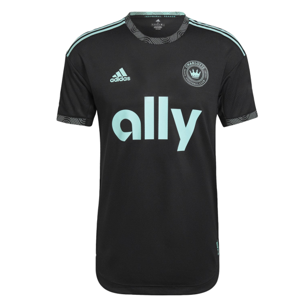 Men's Authentic Charlotte FC Away Soccer Jersey Shirt 2022 Adidas