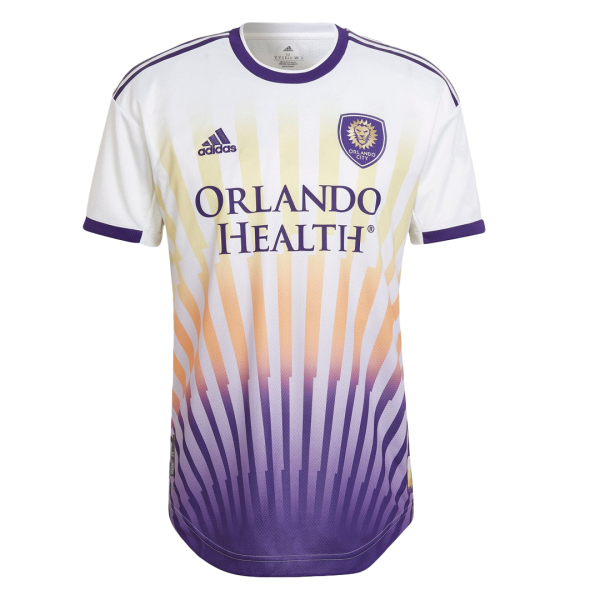 Men's Authentic Orlando City Away Soccer Jersey Shirt 2022 Adidas