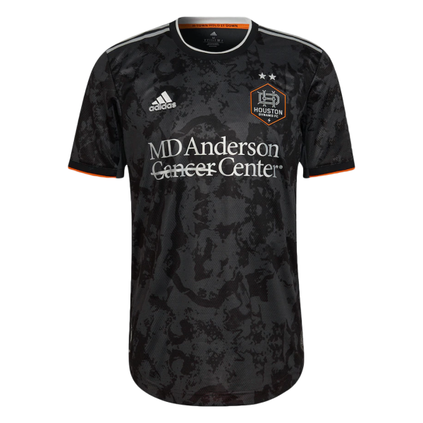 Men's Replica Houston Dynamo Away Soccer Jersey Shirt 2022 Adidas