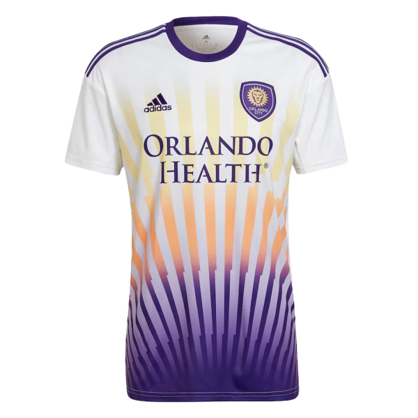 Men's Replica Orlando City Away Soccer Jersey Shirt 2022 Adidas