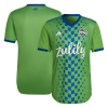 Men's Authentic Seattle Sounders Home Soccer Jersey Shirt 2022 Adidas